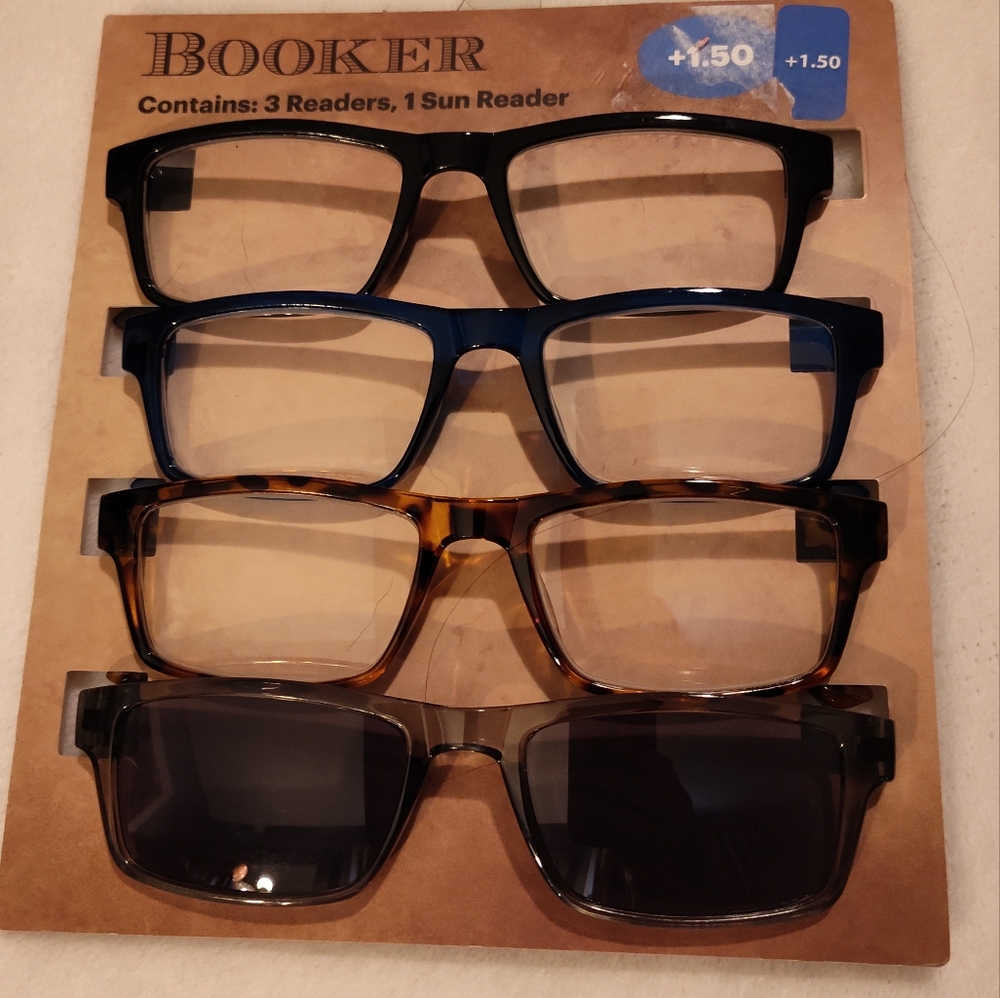NWT! Alice & Frank Readers With Sunglasses (+1.50)